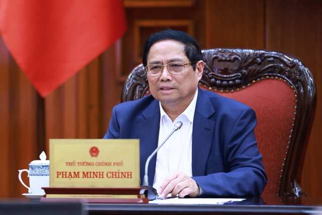 Thủ tướng Phạm Minh Chính chủ trì cuộc họp về chính sách tiền tệ, chính sách tài khóa- Ảnh 7.
