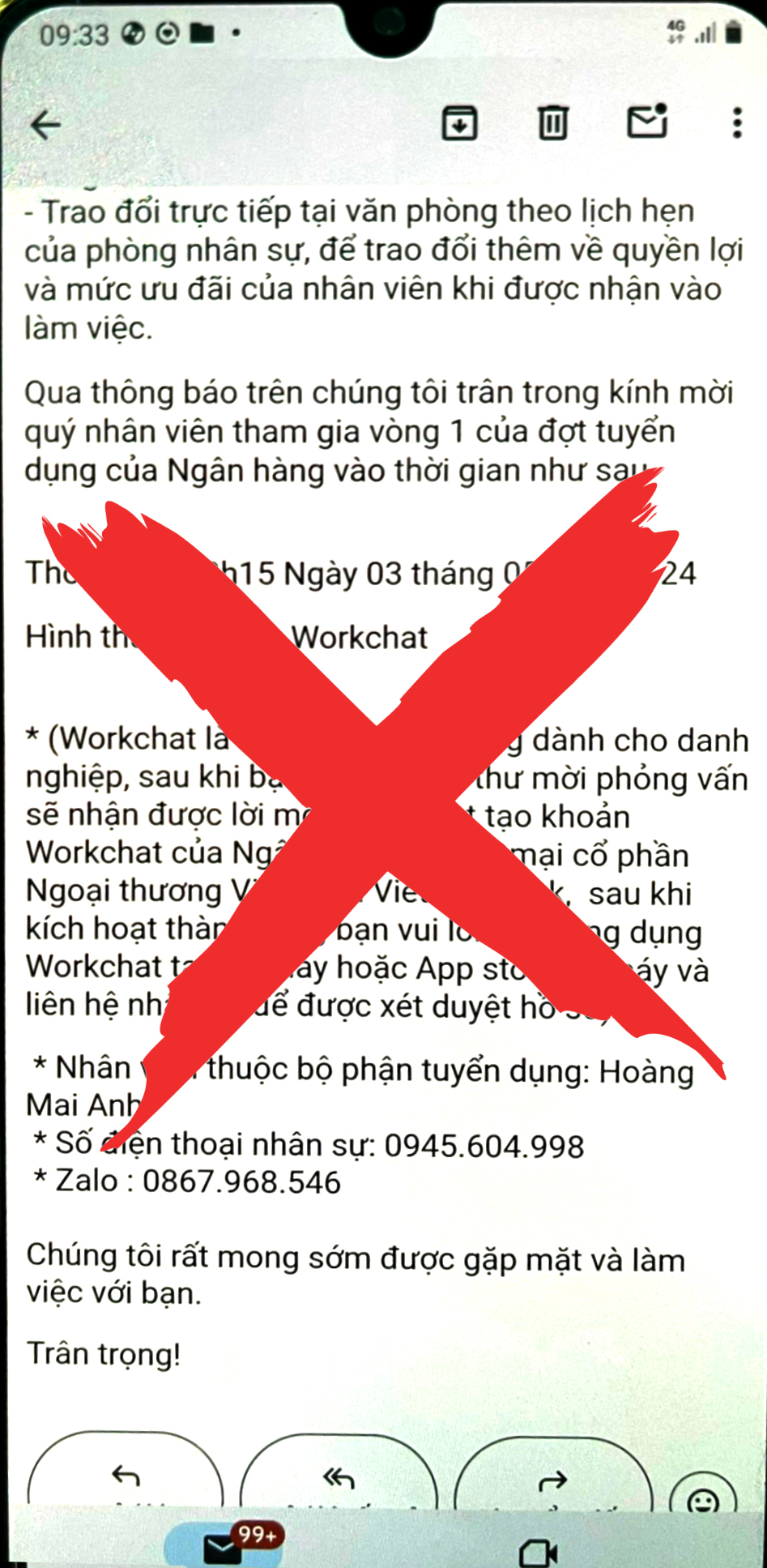 Vietcombank cảnh báo lừa đảo- Ảnh 5.