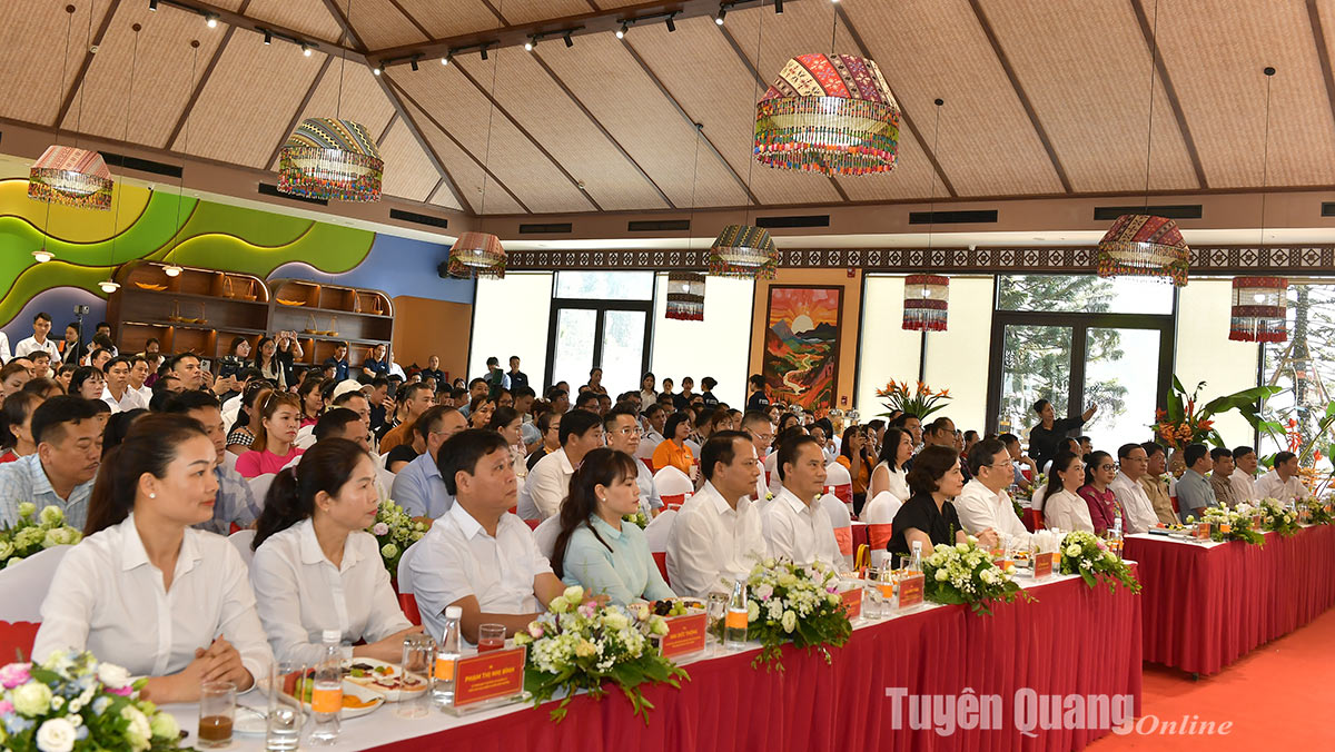 Tuyên Quang: Ra mắt Trung tâm đón tiếp khu du lịch Tân Trào Destination Centre- Ảnh 1.