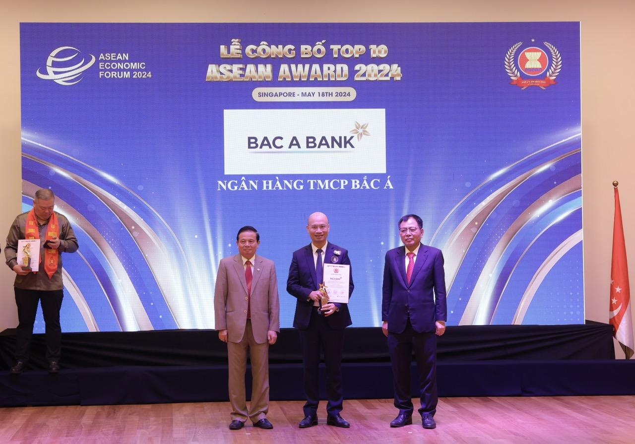 BAC A BANK được vinh danh Top 100 doanh nghiệp tiêu biểu ASEAN 2024- Ảnh 2.