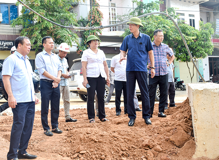 Yên Bái: Thúc đẩy tiến độ triển khai dự án Phát triển tổng hợp các đô thị động lực- Ảnh 1.