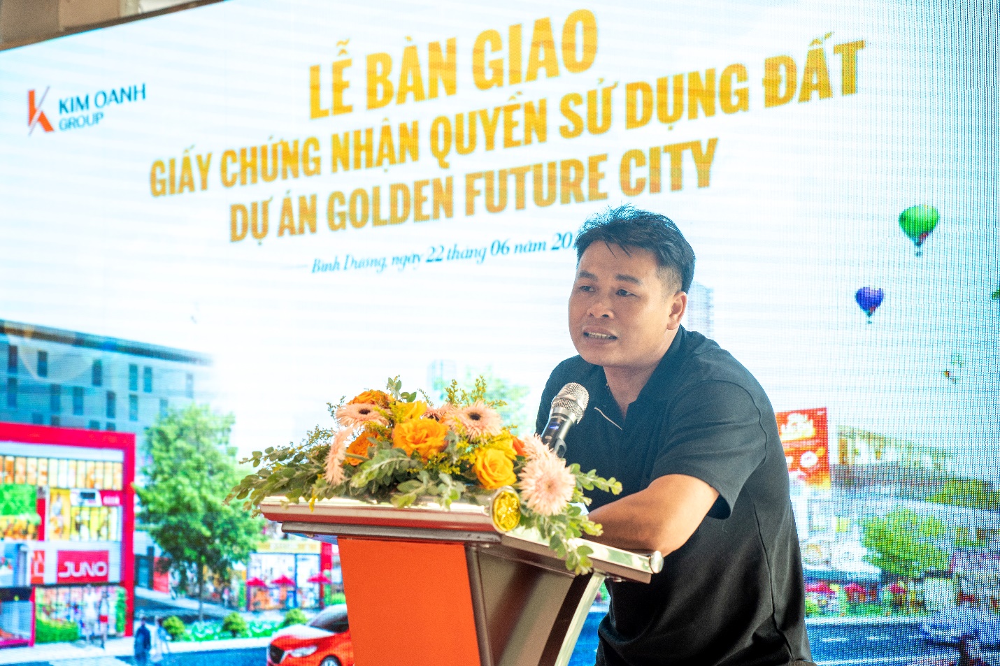 Bình Dương: Kim Oanh Group bàn giao giấy chứng nhận quyền sử dụng đất dự án Golden Future City- Ảnh 3.