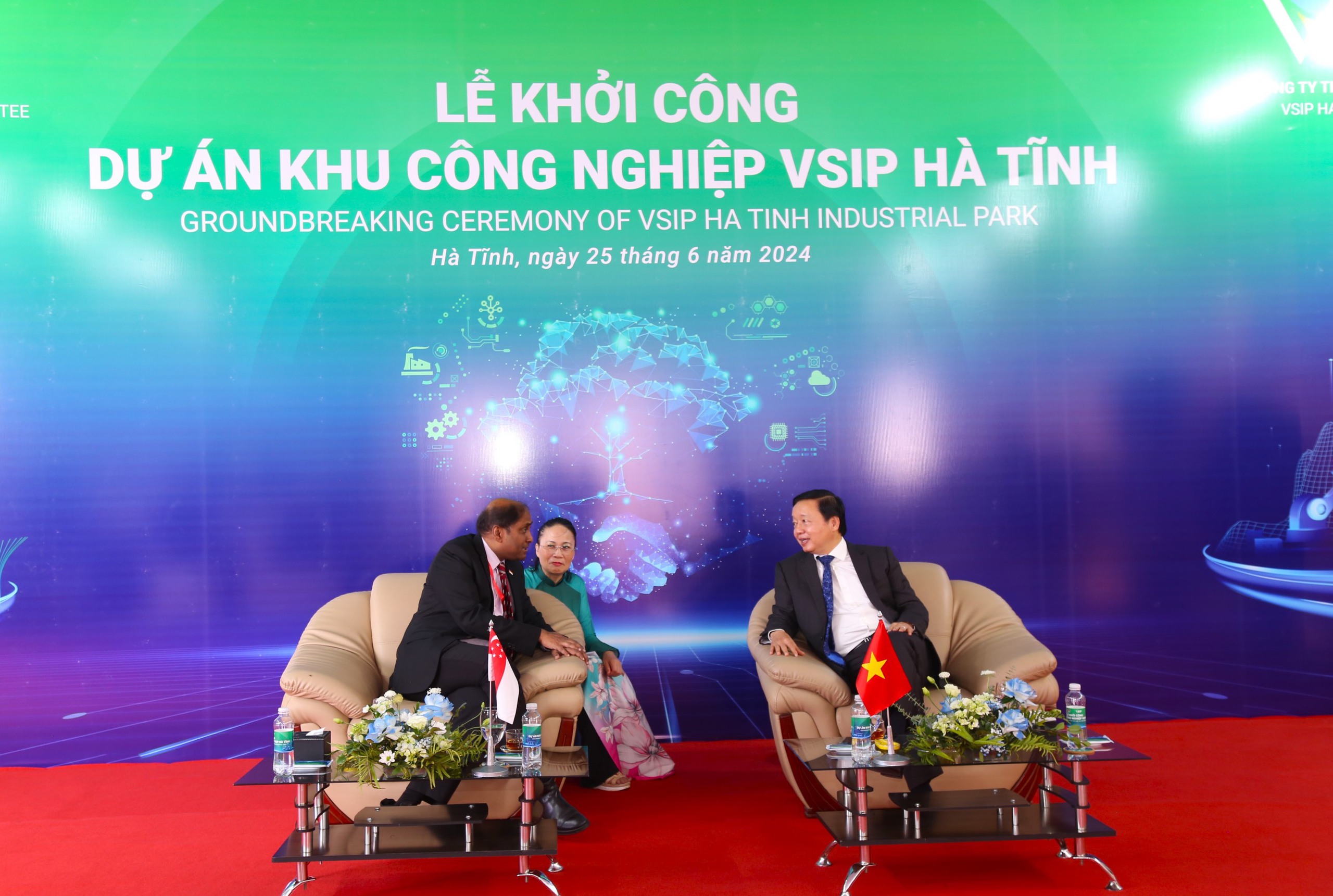 Khởi công dự án VSIP Hà Tĩnh - đánh dấu bước đột phá trong thu hút đầu tư, phát triển công nghiệp- Ảnh 10.