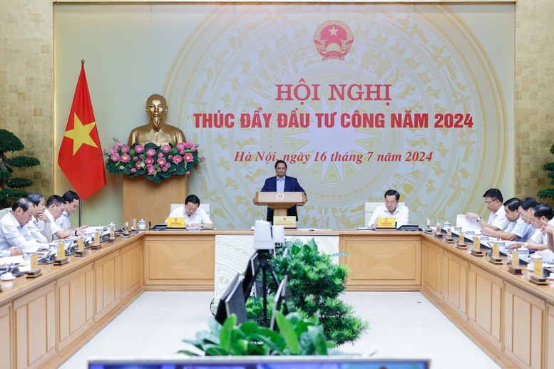 Thủ tướng: "5 quyết tâm", "5 bảo đảm" để thúc đẩy giải ngân, sử dụng hiệu quả nhất nguồn vốn gần 670 nghìn tỷ đồng- Ảnh 1.