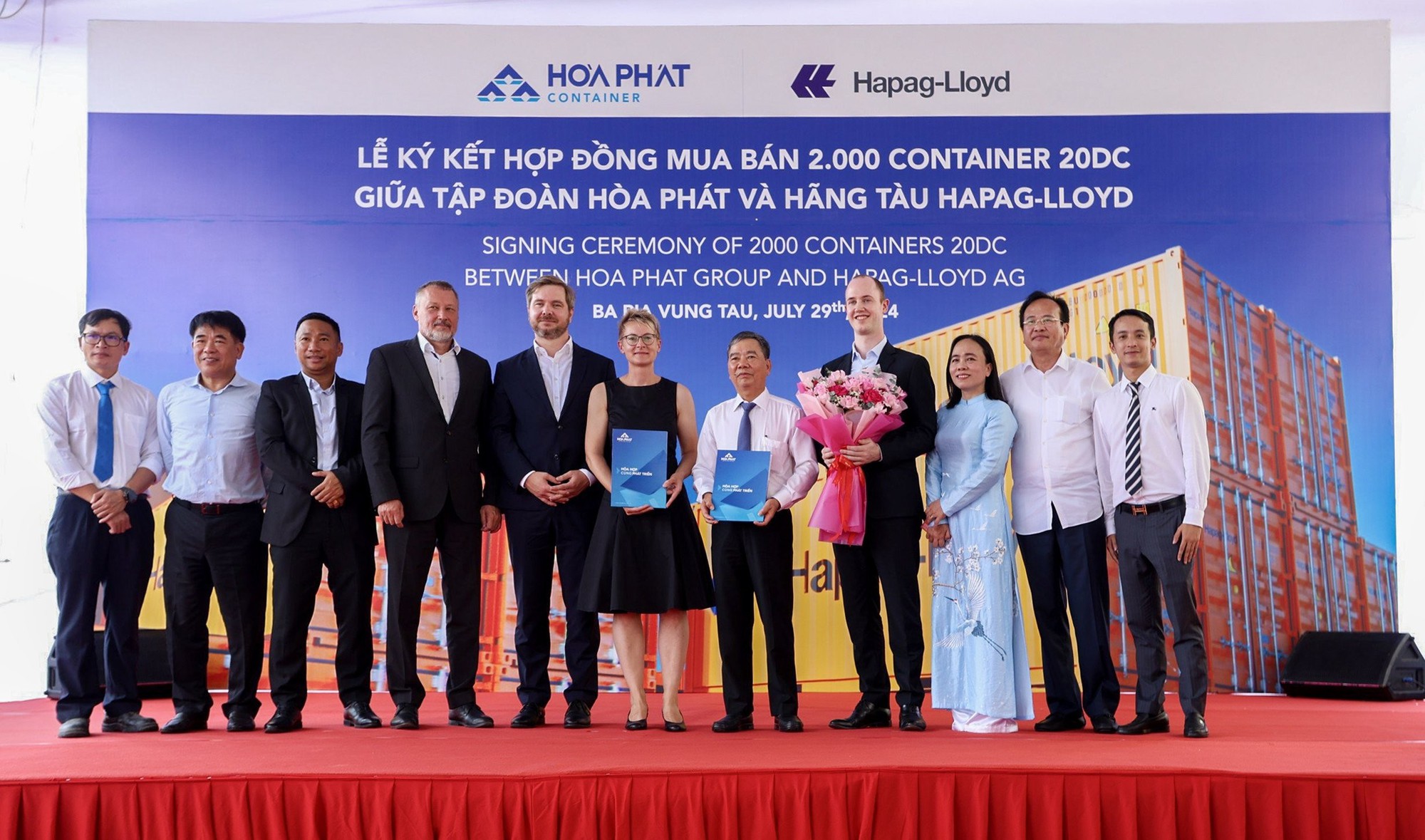 Hòa Phát cung cấp container “Made in Vietnam” cho Hãng tàu Hapag-Lloyd- Ảnh 1.