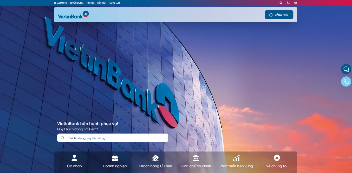 VietinBank nâng tầm trải nghiệm với website mới- Ảnh 1.