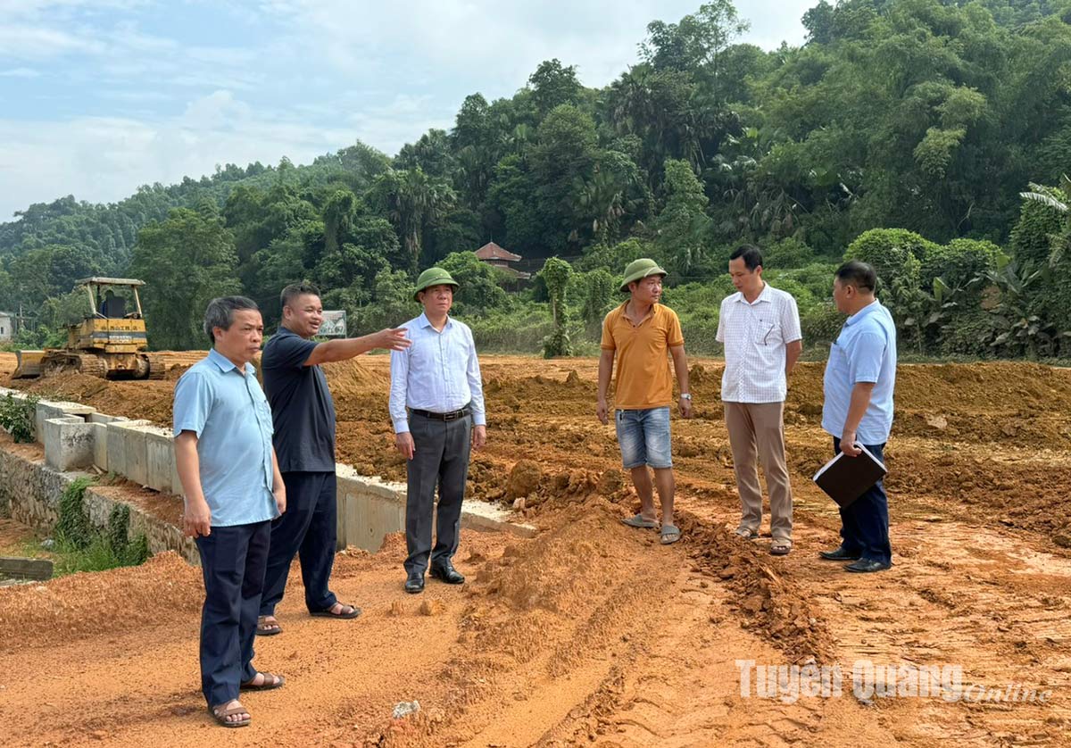 Tuyên Quang: Gỡ khó giải phóng mặt bằng các công trình giao thông trọng điểm- Ảnh 1.