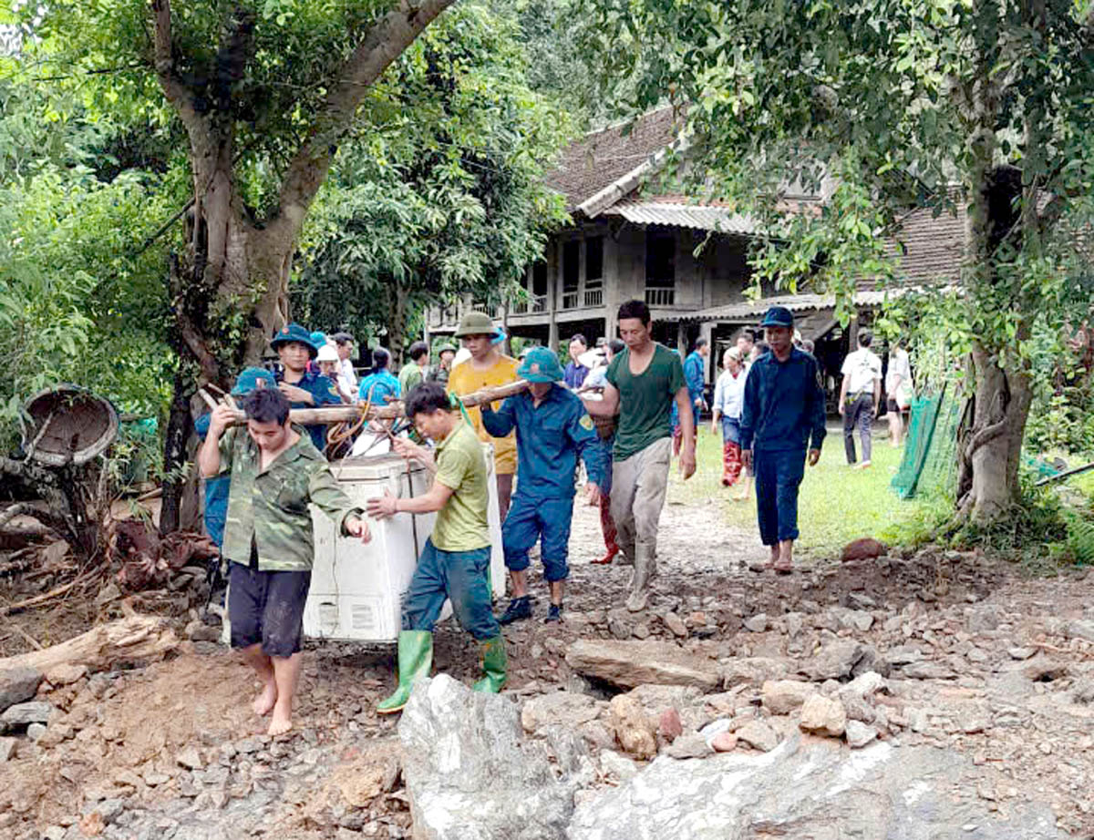 Hà Giang: Mưa lũ gây thiệt hại khoảng 80,5 tỷ đồng, sạt lở gây chia cắt xã Nà Khương (Quang Bình)- Ảnh 3.