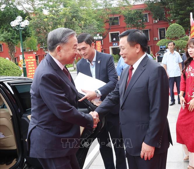 Tổng Bí thư, Chủ tịch nước Tô Lâm: Xây dựng Học viện Chính trị quốc gia Hồ Chí Minh trở thành hình mẫu về công tác xây dựng Đảng- Ảnh 1.