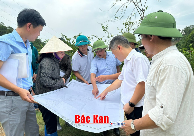 Bàn giao, tiếp nhận hệ thống cọc mốc giải phóng mặt bằng cao tốc Chợ Mới - Bắc Kạn- Ảnh 1.