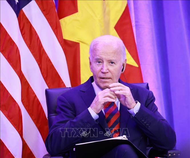 Tổng Bí thư, Chủ tịch nước Tô Lâm gặp Tổng thống Hoa Kỳ Joe Biden- Ảnh 3.