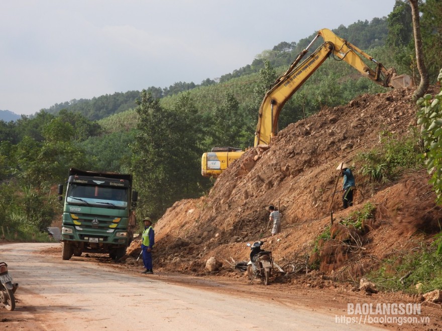 Lạng Sơn: Đình Lập bứt tốc giải phóng mặt bằng các dự án giao thông- Ảnh 1.