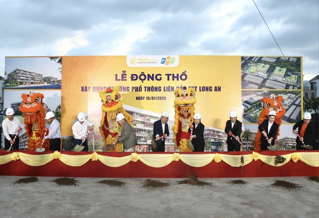 T&T Group đồng loạt khánh thành và triển khai xây dựng các công trình trọng điểm tại Long An- Ảnh 4.