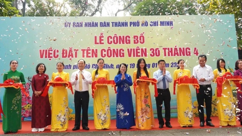 Công viên 2 lần chứng kiến khoảnh khắc quý giá nhất lịch sử Việt Nam chính thức được đặt tên- Ảnh 1.