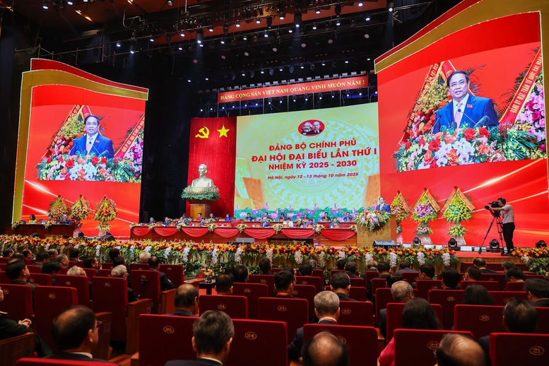 Đại hội Đảng bộ Chính phủ lần thứ I thành công rất tốt đẹp- Ảnh 1.