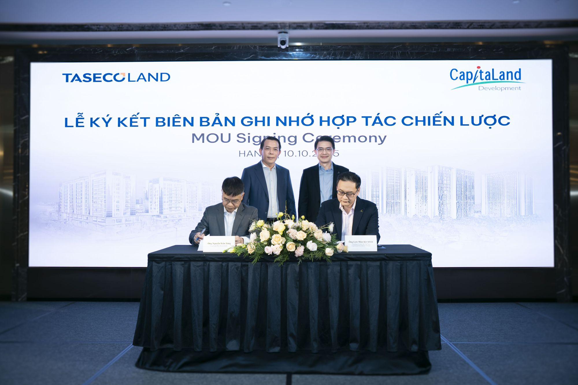 “Cú bắt tay” giữa ông lớn bất động sản ngoại CapitaLand và năng lực nội Taseco Land: Tín hiệu vui cho thị trường bất động sản- Ảnh 1.