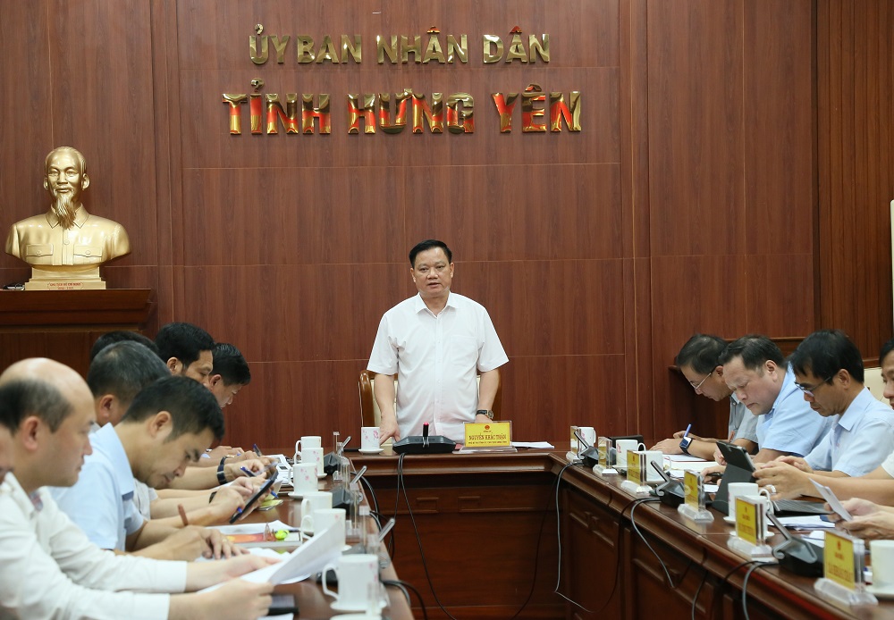 Chủ tịch tỉnh Hưng Yên chỉ đạo thúc đẩy tiến độ dự án của Kinh Bắc và Tập đoàn Trump- Ảnh 2.