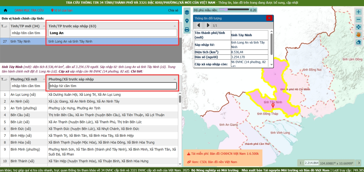 5 cách tra cứu địa chỉ mới sau sáp nhập chính xác nhất- Ảnh 3. 5 cách tra cứu địa chỉ mới sau sáp nhập chính xác nhất- Ảnh 3.