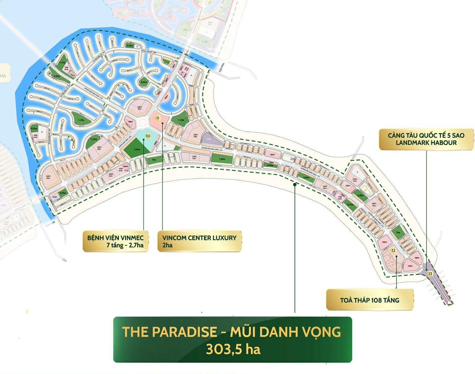 Tổng quan quy hoạch và cấu trúc 4 phân khu Vinhomes Green Paradise Cần Giờ- Ảnh 5. Tổng quan quy hoạch và cấu trúc 4 phân khu Vinhomes Green Paradise Cần Giờ- Ảnh 5.