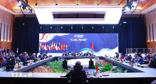 Thủ tướng Phạm Minh Chính dự Hội nghị Cấp cao ASEAN - Trung Quốc- Ảnh 1. Thủ tướng Phạm Minh Chính dự Hội nghị Cấp cao ASEAN - Trung Quốc- Ảnh 1.