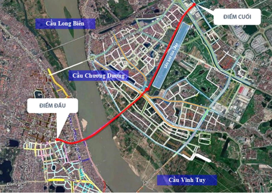 Bản đồ quy hoạch và tiến độ khởi công cầu Trần Hưng Đạo Hà Nội- Ảnh 3. Bản đồ quy hoạch và tiến độ khởi công cầu Trần Hưng Đạo Hà Nội- Ảnh 3.