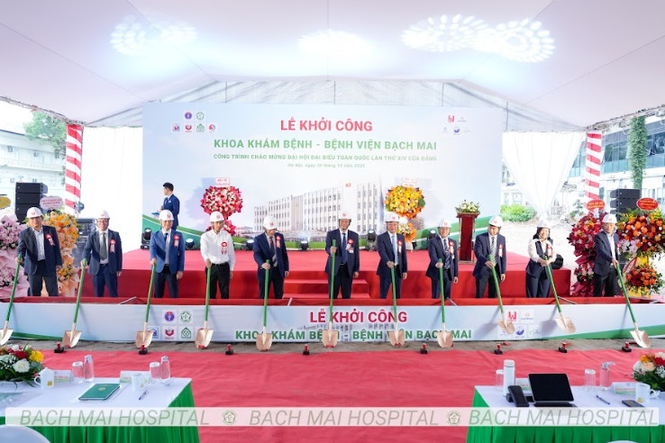 Bệnh viện lớn nhất Việt Nam khởi công xây dựng khoa khám bệnh 18.000m2 hiện đại bậc nhất cả nước- Ảnh 1. Bệnh viện lớn nhất Việt Nam khởi công xây dựng khoa khám bệnh 18.000m2 hiện đại bậc nhất cả nước- Ảnh 1.