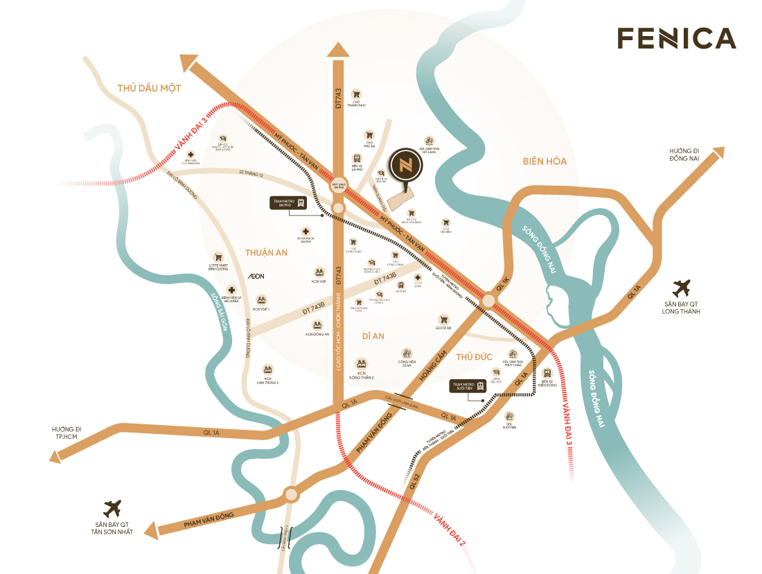 Fenica - Điểm chạm trung tâm của đô thị năng động Đông Bắc TP.HCM- Ảnh 3. Fenica - Điểm chạm trung tâm của đô thị năng động Đông Bắc TP.HCM- Ảnh 3.