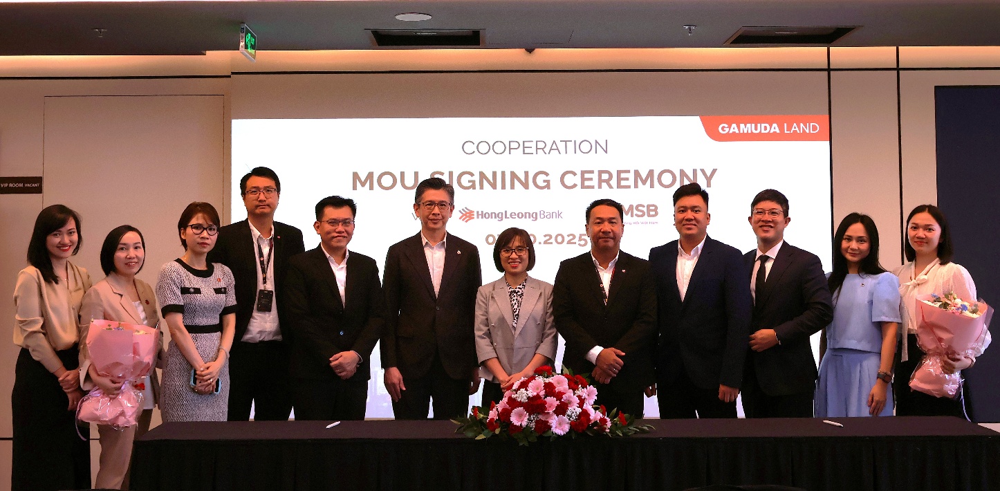 Gamuda Land hợp tác MSB và Hong Leong, ra mắt gói vay ưu đãi linh hoạt- Ảnh 1. Gamuda Land hợp tác MSB và Hong Leong, ra mắt gói vay ưu đãi linh hoạt- Ảnh 1.