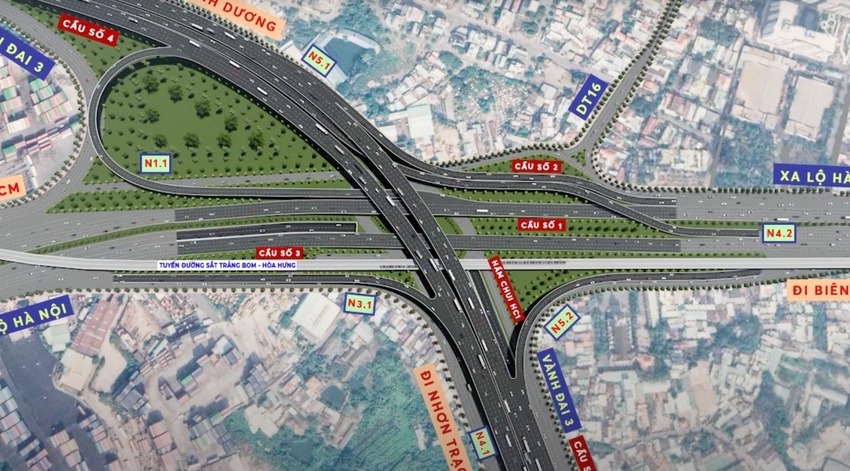 Nút giao 2.000 tỷ lớn và phức tạp nhất Vành đai 3 TP. HCM: Xóa sổ điểm nghẽn giao thông, tạo lực bẩy cho khu Đông TP- Ảnh 3.