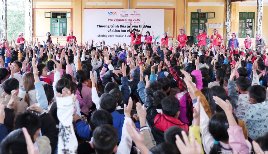 Prudential Việt Nam lan tỏa hành trình thiện nguyện cùng PRU Volunteering 2025 tại Lào Cai- Ảnh 1.