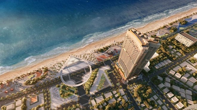 Bãi biển sôi động nhất miền Nam sắp có 2 tòa nhà chọc trời với tầm nhìn hướng ra biển- Ảnh 1.