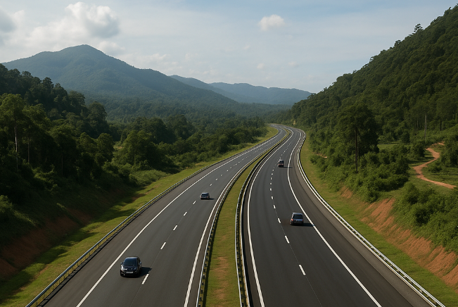 Cao tốc vượt núi hơn 25.000 tỷ đẹp nhất Việt Nam mà Tập đoàn Sơn Hải đề xuất đầu tư nhận chỉ đạo mới từ Bộ Xây dựng- Ảnh 1.