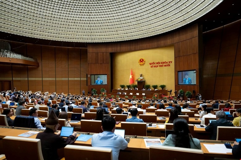 Hình ảnh tại phiên họp. Nguồn ảnh: Quochoi.vn