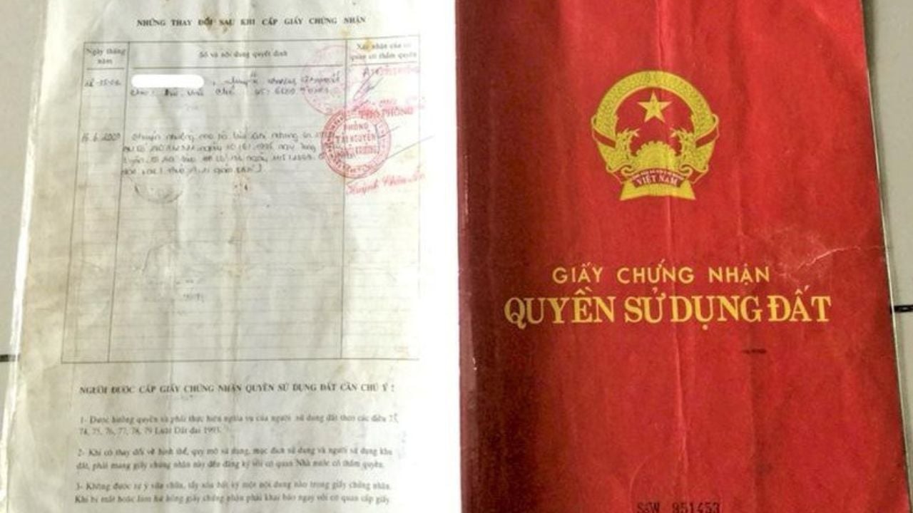 Hướng dẫn chi tiết thủ tục đổi sổ đỏ cũ sang sổ mới 2025- Ảnh 1.