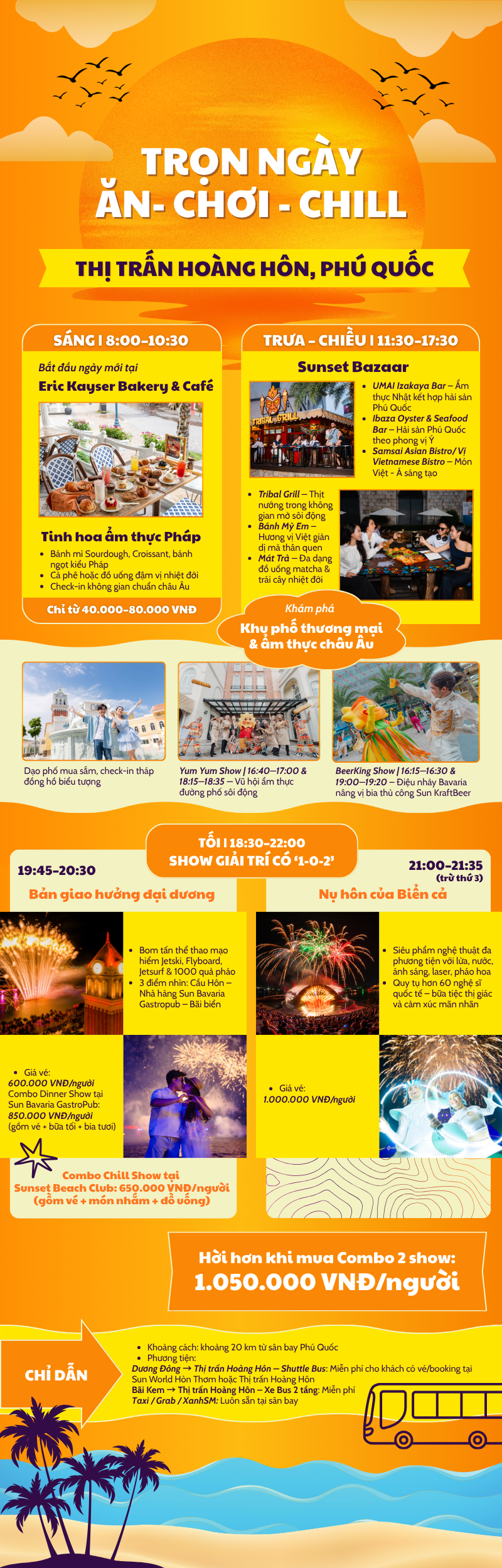 Thị trấn Hoàng Hôn - Phú Quốc: Điểm đến nghệ thuật và giải trí vui suốt ngày đêm- Ảnh 1.