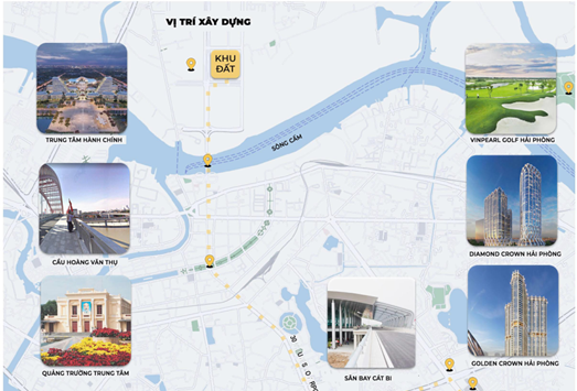 Thông báo thi tuyển phương án kiến trúc công trình 41 tầng tại khu đô thị Bắc sông Cấm, Hải Phòng- Ảnh 1.