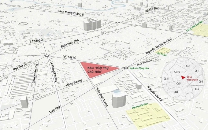 Chính thức tháo dỡ 3 biệt thự trên khu 'tam giác vàng' của đại phú giàu nhất Nam Bộ để làm công viên, đài tưởng niệm- Ảnh 2. Chính thức tháo dỡ 3 biệt thự trên khu 'tam giác vàng' của đại phú giàu nhất Nam Bộ để làm công viên, đài tưởng niệm- Ảnh 2.