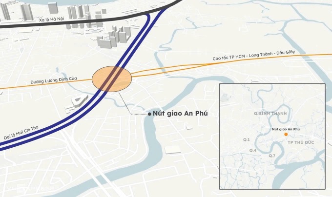 Chỉ hơn tháng nữa, nhánh cầu vượt và hầm chui tại nút giao hơn 3.400 tỷ lớn nhất TP. HCM sẽ hoàn thành- Ảnh 4. Chỉ hơn tháng nữa, nhánh cầu vượt và hầm chui tại nút giao hơn 3.400 tỷ lớn nhất TP. HCM sẽ hoàn thành- Ảnh 4.