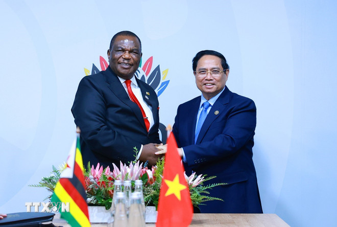 Thủ tướng Phạm Minh Chính gặp gỡ lãnh đạo các nước bên lề Hội nghị G20- Ảnh 3.