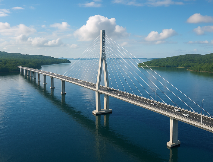 Việt Nam sắp có thêm cầu vượt biển, kết nối 2 hòn đảo tại tỉnh có đường bờ biển dài thứ 3 cả nước- Ảnh 1.