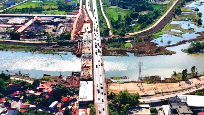 Ngày mai, hợp long cây cầu bắc qua sông Thương, kết nối trung tâm Bắc Giang cũ với các khu vực phụ cận- Ảnh 1.