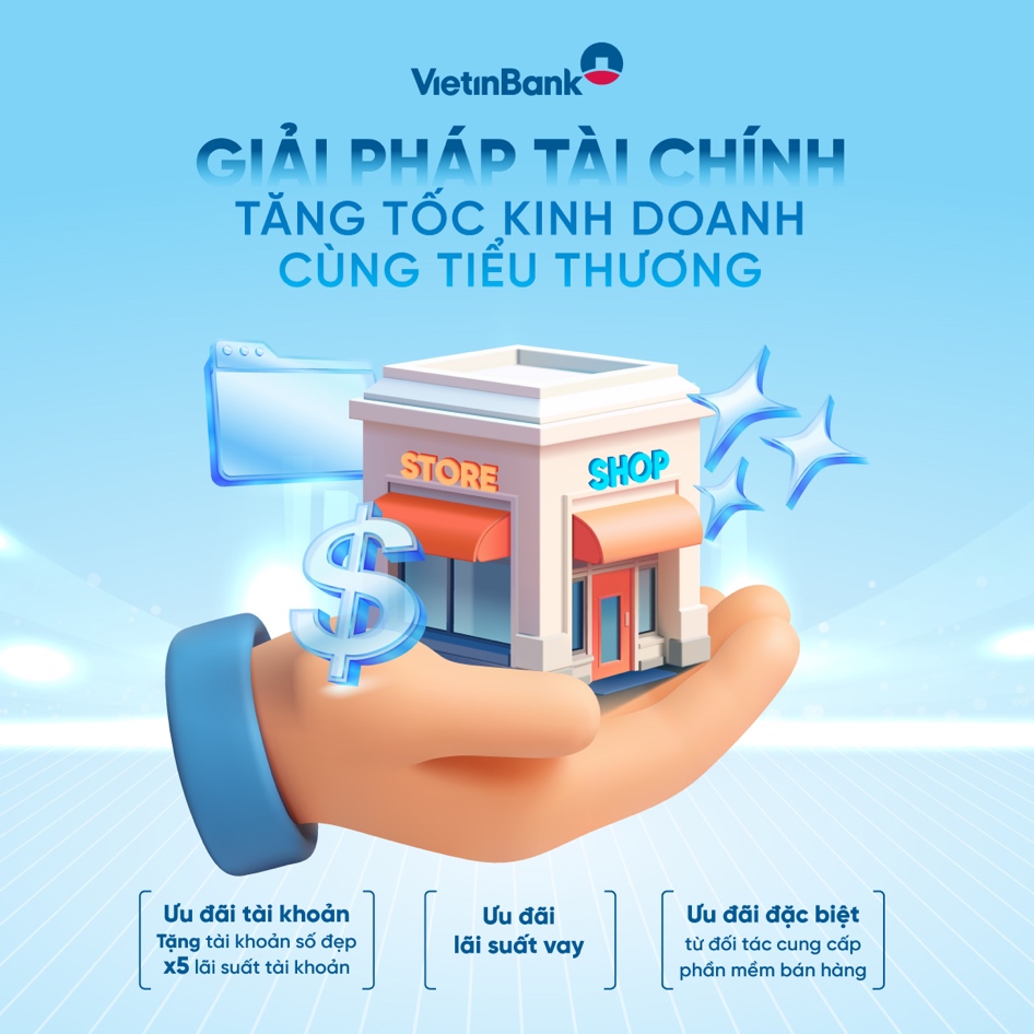 VietinBank đồng hành cùng Chiến dịch 60 ngày cao điểm hỗ trợ hộ kinh doanh chuyển đổi thuế khoán sang kê khai- Ảnh 1. VietinBank đồng hành cùng Chiến dịch 60 ngày cao điểm hỗ trợ hộ kinh doanh chuyển đổi thuế khoán sang kê khai- Ảnh 1.