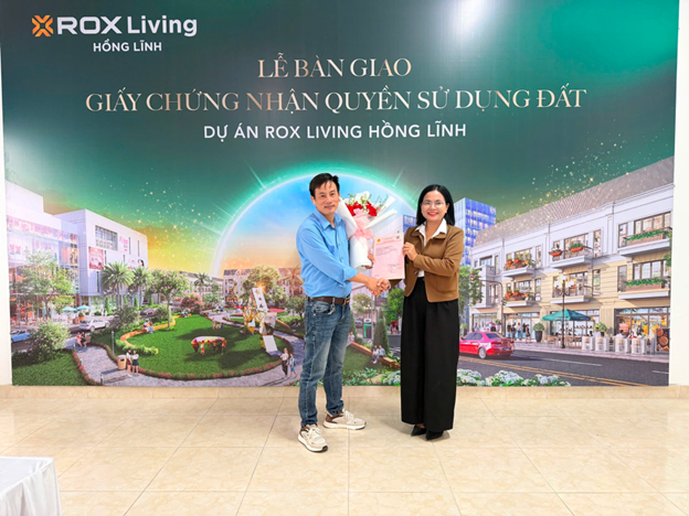 Pháp lý minh bạch, ROX Living Hồng Lĩnh “tạo sóng” thị trường- Ảnh 2.