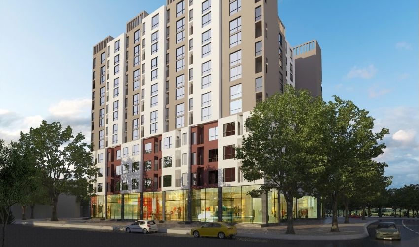 Phối cảnh dự án nhà ở xã hội khu nhà ở, dịch vụ khu công nghiệp Phố Nối. Nguồn ảnh: Internet