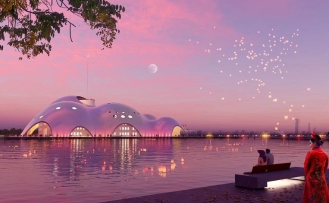 Đại công trường nhà hát gần 13.000 tỷ thuộc top đắt đỏ nhất thế giới của Việt Nam sau 1 tháng khởi công- Ảnh 1. Đại công trường nhà hát gần 13.000 tỷ thuộc top đắt đỏ nhất thế giới của Việt Nam sau 1 tháng khởi công- Ảnh 1.