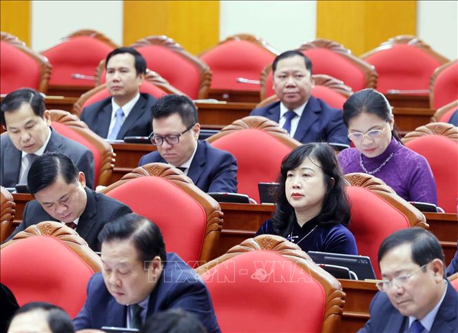 Khai mạc Hội nghị lần thứ 14 Ban Chấp hành Trung ương Đảng khóa XIII- Ảnh 6. Khai mạc Hội nghị lần thứ 14 Ban Chấp hành Trung ương Đảng khóa XIII- Ảnh 6.