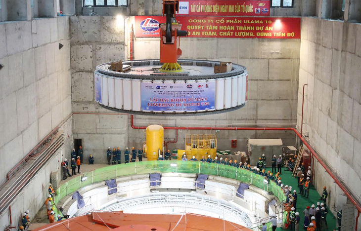 Công trình thủy điện mở rộng có quy mô lớn nhất Việt Nam của EVN sẽ hoàn thành trong tháng tới- Ảnh 2. Công trình thủy điện mở rộng có quy mô lớn nhất Việt Nam của EVN sẽ hoàn thành trong tháng tới- Ảnh 2.