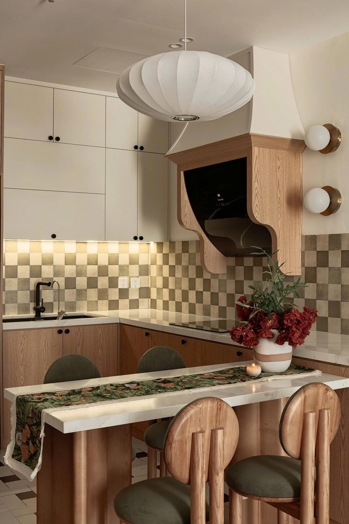 450 triệu đồng hoàn thiện căn hộ 80 m2 với màu sắc quả bơ- Ảnh 9.