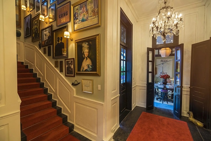 Biệt thự cổ trăm tuổi giá hàng triệu đô của Thái Công: Kiến trúc kiểu Pháp, kết hợp phong cách Á - Âu- Ảnh 3. Biệt thự cổ trăm tuổi giá hàng triệu đô của Thái Công: Kiến trúc kiểu Pháp, kết hợp phong cách Á - Âu- Ảnh 3.