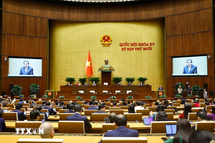 Bế mạc Kỳ họp Quốc hội thứ 10: Kiến tạo khuôn khổ pháp lý cho giai đoạn mới- Ảnh 1. Bế mạc Kỳ họp Quốc hội thứ 10: Kiến tạo khuôn khổ pháp lý cho giai đoạn mới- Ảnh 1.